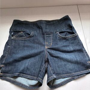 Rock & Republic Dark Blue Denim Shortie Shorts